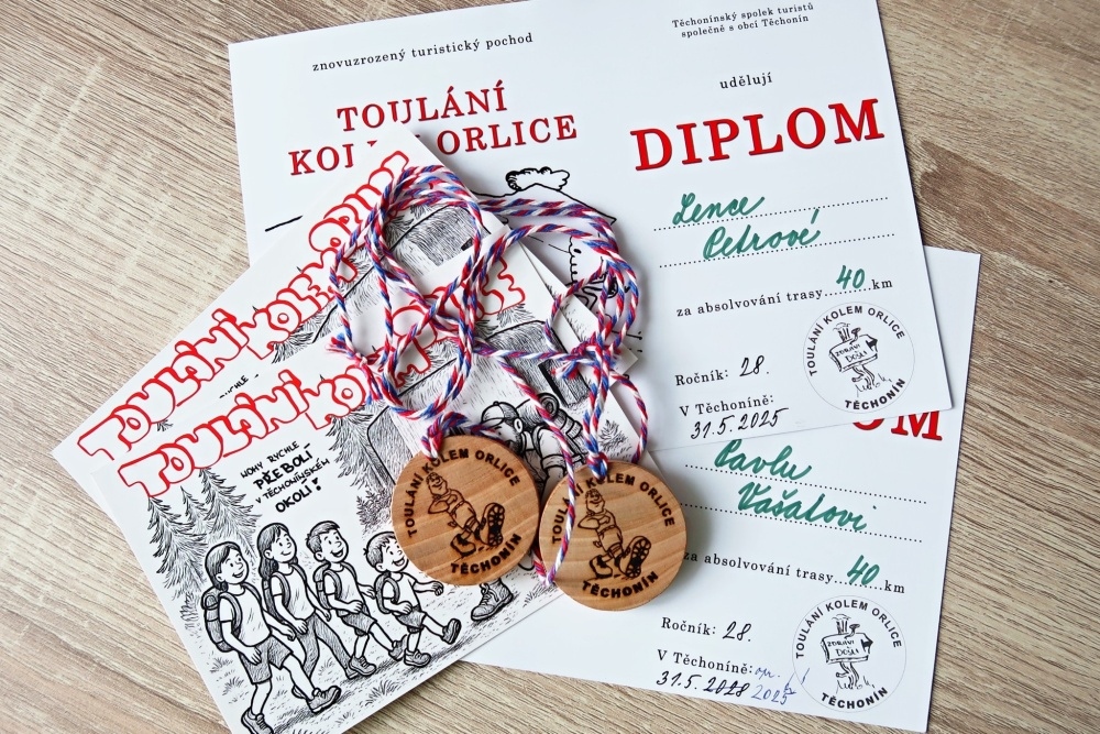 Toulání kolem Orlice 2025 - čísla